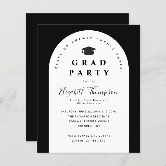 Afstudeerder van begrotingspARTIJ Arch Afstuderen  (Voorkant / Achterkant)