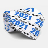 Afstudeerder van de middelbare school 2021 Petten  Stropdas (Opgerold)