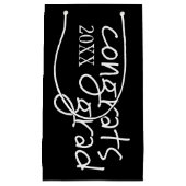 afstudeerder van felicitaties klein cadeauzakje (Voorkant)