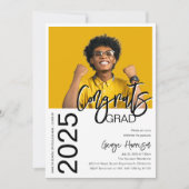 Afstudeerder van Gefeliciteerd | Foto Afstuderen Kaart (Voorkant)