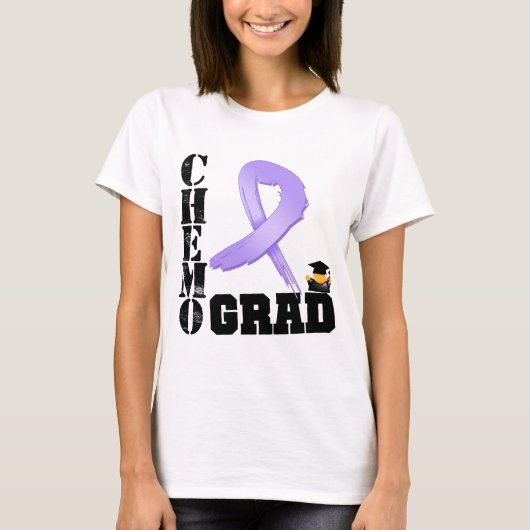 Afstudeerder van General Cancer Chemo T-shirt (Voorkant)