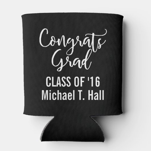 Afstudeerder van graten blikjeskoeler (Achterkant)