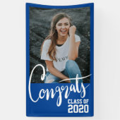 Afstudeerder van graten | Foto en jaar toevoegen Spandoek (Verticaal)