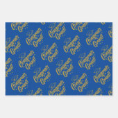 Afstudeerder van graten inpakpapier vel (Voorkant 3)