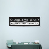 Afstudeerder van graten | Naam en jaar Spandoek (Beurs)