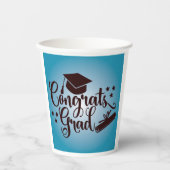 Afstudeerder van graten papieren bekers (Voorkant)