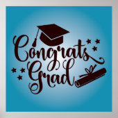 Afstudeerder van graten poster (Voorkant)