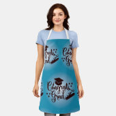Afstudeerder van graten schort (Gedragen)