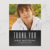 AFSTUDEERDER VAN HET KRIJTBORD | AFSTUDEREN DANK U BRIEFKAART (Voorkant)