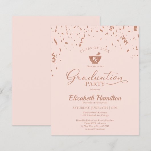 Afstudeerder van Mortar (Voorkant / Achterkant)