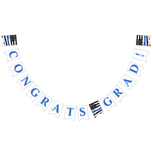 Afstudeerder van politiefunctionarissen wetshandha vlaggetjes (Alle)