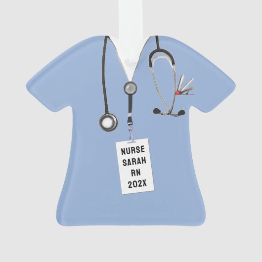 Afstudeerder verpleegschool ornament (achterkant)