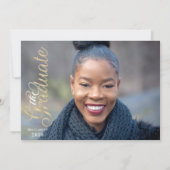 Afstudeerder vibes alleen afstudeerfeest klasse va aankondiging (Achterkant)