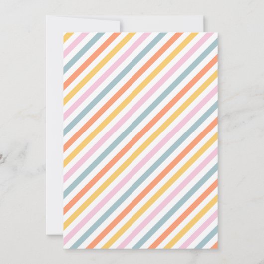 Afstudeerder vibes alleen afstudeerfeest klasse va bedankkaart (Achterkant)