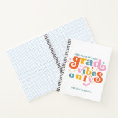 Afstudeerder vibes alleen afstudeerfeest klasse va notitieboek (Binnen)