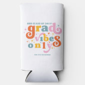 Afstudeerder vibes alleen afstudeerfeest klasse va seltzer blikjeskoeler (Voorkant)