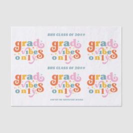 Afstudeerder vibes alleen afstudeerfeest klasse va tissuepapier