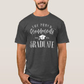 Afstudeerder viering trotse grootouder van de Afst T-shirt (Voorkant)