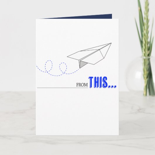 Afstudeerder voor de basisopleiding van de luchtma kaart (Voorkant)