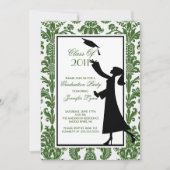 Afstudeerder voor de uitnodiging tot het Afstudere (Voorkant)