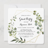 Afstudeerder voor geotropische kalligrafie kaart (Voorkant)