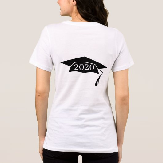 Afstudeerder voor goudhaver Tri-Blend shirt (Achterkant)