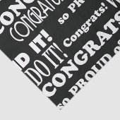 Afstudeerder voor zwarte en witte bereidingen tissuepapier (Detail)