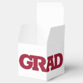 AFSTUDEERDER White en Crimson Graduation Party Bedankdoosjes (Geopend)