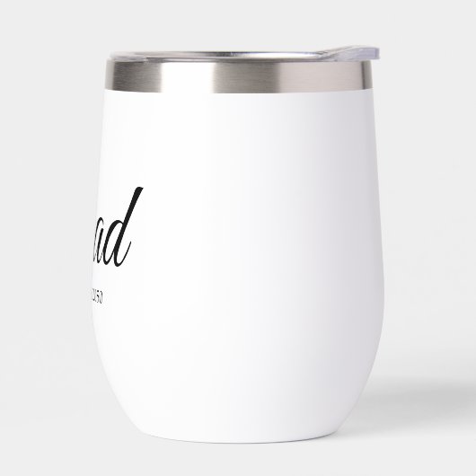 Afstudeerder wit zwart aangepaste script klasse ja (Links)