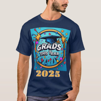 " AFSTUDEERDERS 2025 " T-SHIRT