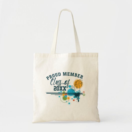 Afstudeerders Klasse van Aangepast jaar Afstuderen Tote Bag (Voorkant)