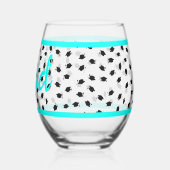 Afstudeerders Petten Drink bril Wijnglas Zonder Voet (Links)