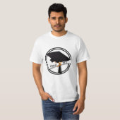 Afstudeerdiploma eindexamenklas 2027 t-shirt (Voorkant volledig)