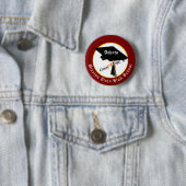Afstudeerdiploma Klas van 2027 Afstuderen Ronde Button 5,7 Cm (In situ)
