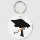 Afstudeerdiploma Klas van 2027 Foto Afstuderen Sleutelhanger (Voorkant)