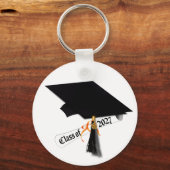 Afstudeerdiploma Klas van 2027 Foto Afstuderen Sleutelhanger (Voorkant)