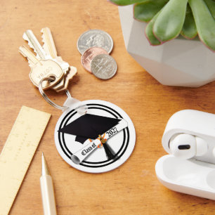 Afstudeerdiploma Klas van 2027 Foto Afstuderen Sleutelhanger