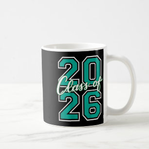 Afstudeerdocent 2026 Afstuderen Varsity Turquoise Koffiemok