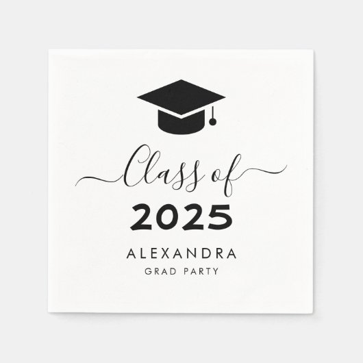 Afstudeerdop 2025 servet (Voorkant)