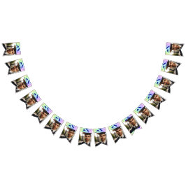 Afstudeerdop, Diploma & 16-Foto Blauw op Regenboog Vlaggetjes