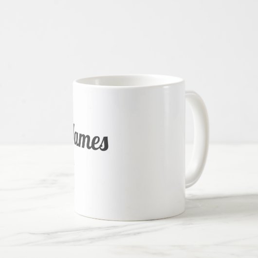 Afstudeerdop en boek koffiemok (Voorkant rechts)