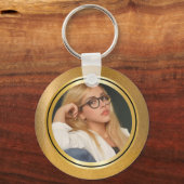 Afstudeerdop met Tassel Klasse van 2024 Sleutelhan Sleutelhanger (Achterkant)