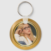 Afstudeerdop met Tassel Klasse van 2024 Sleutelhan Sleutelhanger (Achterkant)