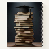 Afstudeerdop op boeken - Symbool van academisch su (Achterkant)