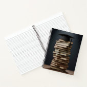 Afstudeerdop op boeken - Symbool van academisch su (Binnen)