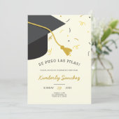 Afstudeerdop open huis uitnodiging (Staand voorkant)