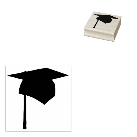 Afstudeerdop Rubberen stempel (Gestempeld)