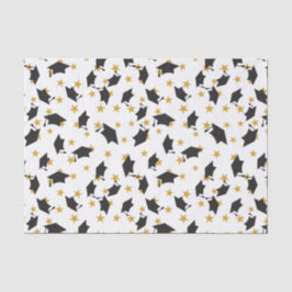 Afstudeerdopjes en sterren tissuepapier