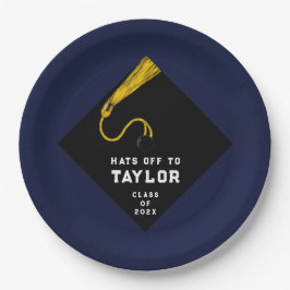 Afstudeerfeest 2025 papieren bordje