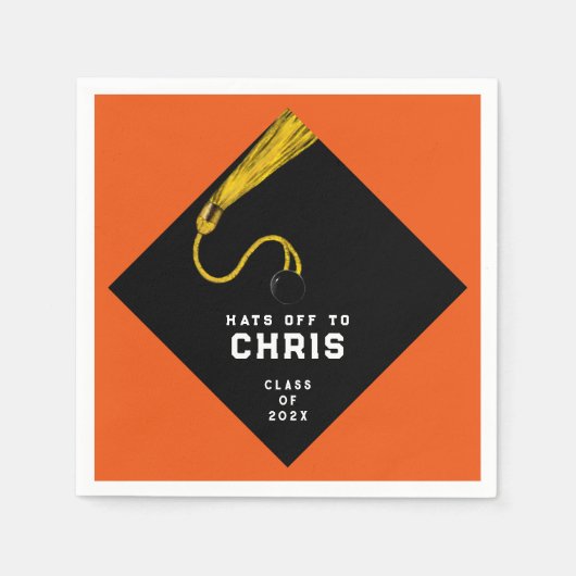 Afstudeerfeest 2025 servet (Voorkant)